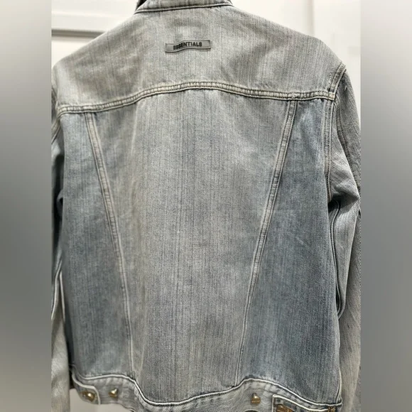 Fear of God Essentials Denim Trucker Jacket